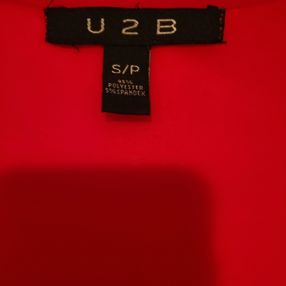 U2B Pocket Tank - Red, US/CA S - Picture 3 of 4